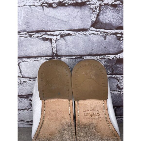 G.H. Bass Weejuns White Leather Moc Toe Penny Loafers Shoes Women Sz 8M US/39EU - Picture 16 of 16